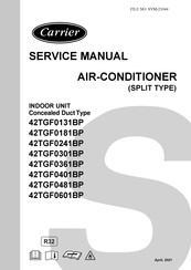 Carrier 42TGF0361BP Service Manual