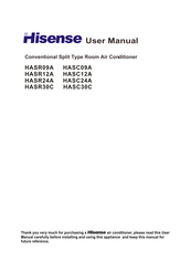 Hisense HASR30C User Manual