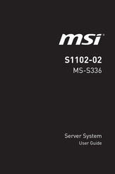 Msi S1102-02 User Manual