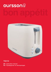 Oursson bon appetit TS2114 Instructions Manual