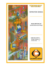 Caldwell STRONG-BAC BEF-5HC-25 Instruction Manual