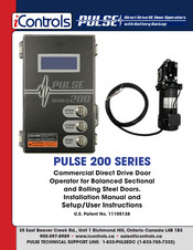 icontrols PULSE 200 Series Installation And User Manual
