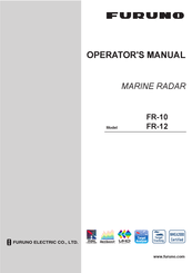 Furuno FR-12 Operator's Manual