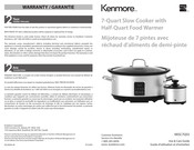 Kenmore KKSC7QSS Use & Care Manual