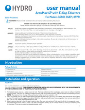 Hydro AccuMax 35861 User Manual