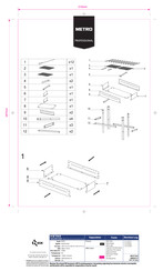 Metro DataVac QA23-0000001581 Assembly Instructions Manual