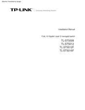 TP-Link TL-ST5012 Installation Manual