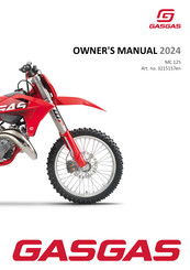 GAS GAS F0101X0 Owner's Manual