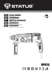 Status MPR26 Original Instructions Manual