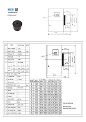 KCS KCSMV5028-10M User Manual