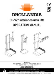 Dhollandia DH-VZ Operation Manual