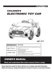 AMG GT R Owner's Manual