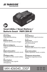 Parkside Performance 426040 2307 Translation Of The Original Instructions