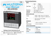 MULTISPAN MS 1248-M1 User Manual