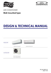 Ruud UIWH24AJ2S Design & Technical Manual