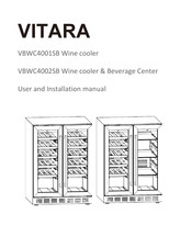Vitara VBWC4002SB User And Installation Manual
