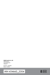 Parkside 434662 2304 Operation And Safety Notes Translation Of The Original Instructions