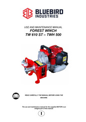 Bluebird TW 610 ST Use And Maintenance Manual