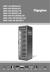 FRIGOGLASS MAX-700 R290 B User Manual