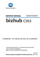 Konica Minolta bizhub Di3510f Service Manual