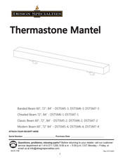 Design Specialties Modern Beam DSTSM6-4 Manual