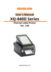 BIXOLON XQ-840II Series User Manual