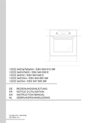 Amica 12222.3eEHiTsDX Instruction Manual