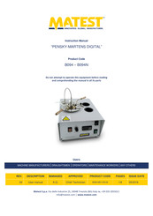 Matest B094 Instruction Manual