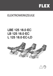 Flex LB 125 18.0-EC Original Operating Instructions