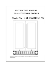 KoolMore KM-CWB1830-SS Instruction Manual