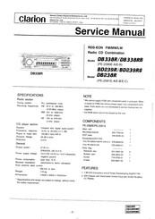 Clarion DB238R Service Manual