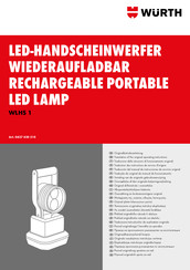 Würth 0827 820 210 Translation Of The Original Operating Instructions