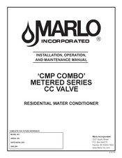 MARLO CMP COMBO Series Installation, Operation And Maintenance Manual