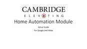 Cambridge Elevating Home Automation Module Setup Manual