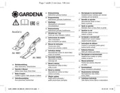 Gardena AccuCut Li Operator's Manual