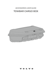 Volvo TOWBAR CARGO BOX Accessories User Manual