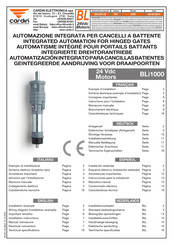 Cardin BLi1000 Manual