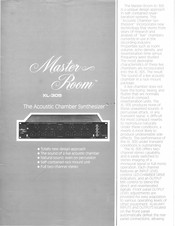 MicMix Audio Master Room XL-305 Manual