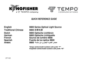 Tempo Fitness KINGFISHER 9800 Series Quick Reference Manual