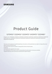 Samsung S27DM501EM Product Manual