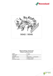 Kverneland 9546 Operating Manual