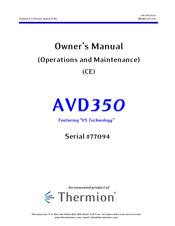 Thermion AVD350 Owner's Manual