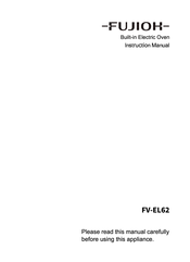 Fujioh FV-EL62 Instruction Manual
