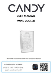 Candy DIVINO CWC 154 EEL/NF User Manual