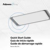 Fellowes Array AR1 UVC Quick Start Manual