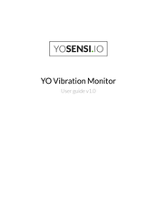 YOSensi YO Vibration Monitor User Manual