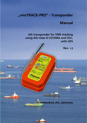 Weatherdock vmsTRACK-PRO Manual