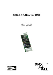 DMX4ALL DMX-LED-Dimmer CC1 User Manual