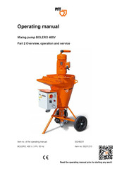 PFT 00231213 Operating Manual