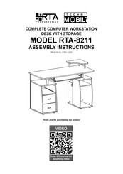 Techni Mobili RTA-8211 Assembly Instructions Manual